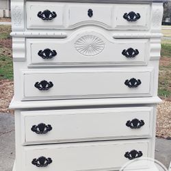 Tall White Chest Of Drawers