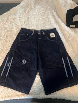 Marithé + François Girbaud baggy denim shorts, commonly referred to as jorts.