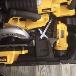 3 Piece DeWalt Toolset Never Used 36v