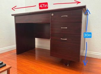 Wooden desk
