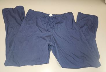 Scrubzone Unisex Drawstring Scrub Pants Size Small