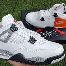 Nike Air Jordan 4 White Cement 2025,  Size 11 Men's 