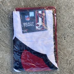 Cardinals Beach Towel New