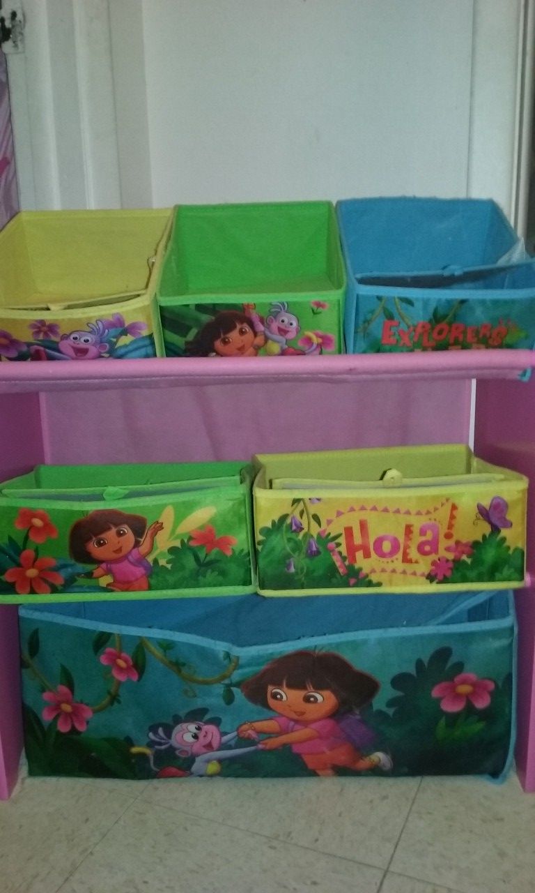 Nice Dora The Explorer shelf/cubby