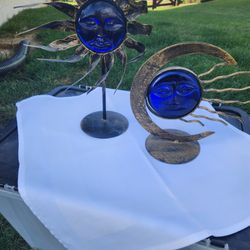 Sun And Moon Candle Holders