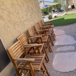 Teak Bar Stools