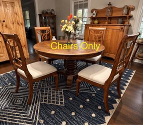 Qty 4 Universal Furniture Chairs ( only)
