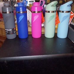 22 oz. Insulated Stainless Steel Gatorade Bottles