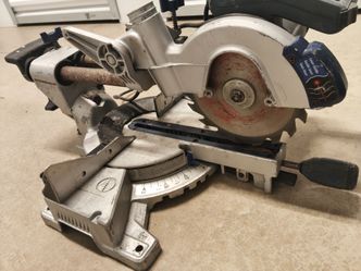 Compound Miter Saw with Laser Guide