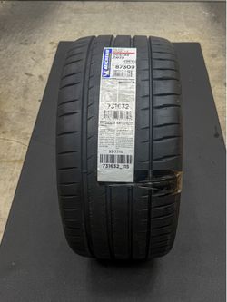 New Single 265 35 19 Michelin Pilot Sport 4s