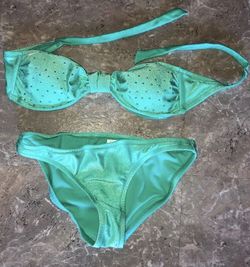 Teal bikini