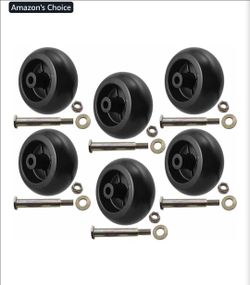 Outdoor Aftermarket Deck Wheels and Kit 6Pk Replacement for Husqvarna Mower
