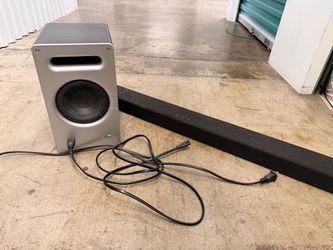 Soundbar and Subwoofer Speaker System