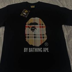A Bathing Ape Burberry Black