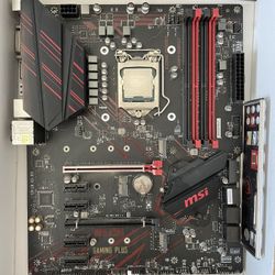 Intel i7 9700k / Msi Z390 Gaming Plus Motherboard Combo