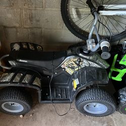 Electric Four Wheeler Razor Dirt Bike 