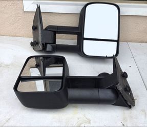 99-06 Chevrolet Silverado Avalanche Suburban Tahoe Gmc Yukon Sierra Cadillac Escalade Tow Mirrors Espejos Retrovisores Chevy
