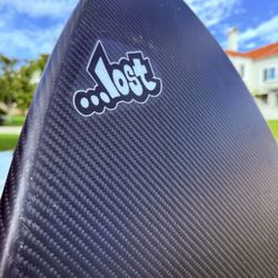 6'6 FULL CARBON LOST SURFBOARD WITH FCS FINS