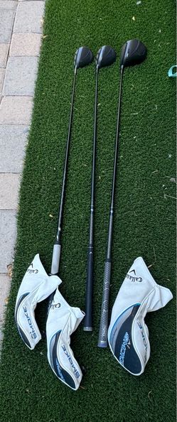 Callaway AI Smoke Driver, 3 wood, 5 wood