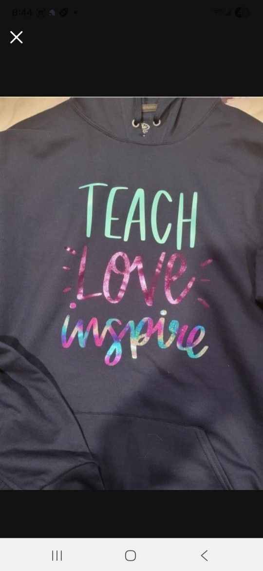 Teach, Love, Inspire T-Shirts and Hoodies