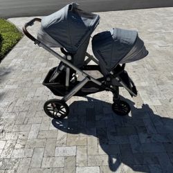 UPPAbaby Vista V2 Double Stroller with 2 RumbleSeats