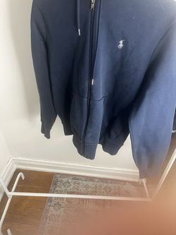 Blue Polo Hoodie