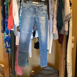 Abercrombie Distressed Jeans - Size 4