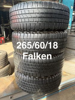 265/60/18 (4) Falken Wildpeak H/T HT02