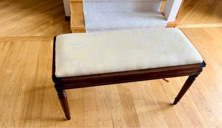 Wood bench