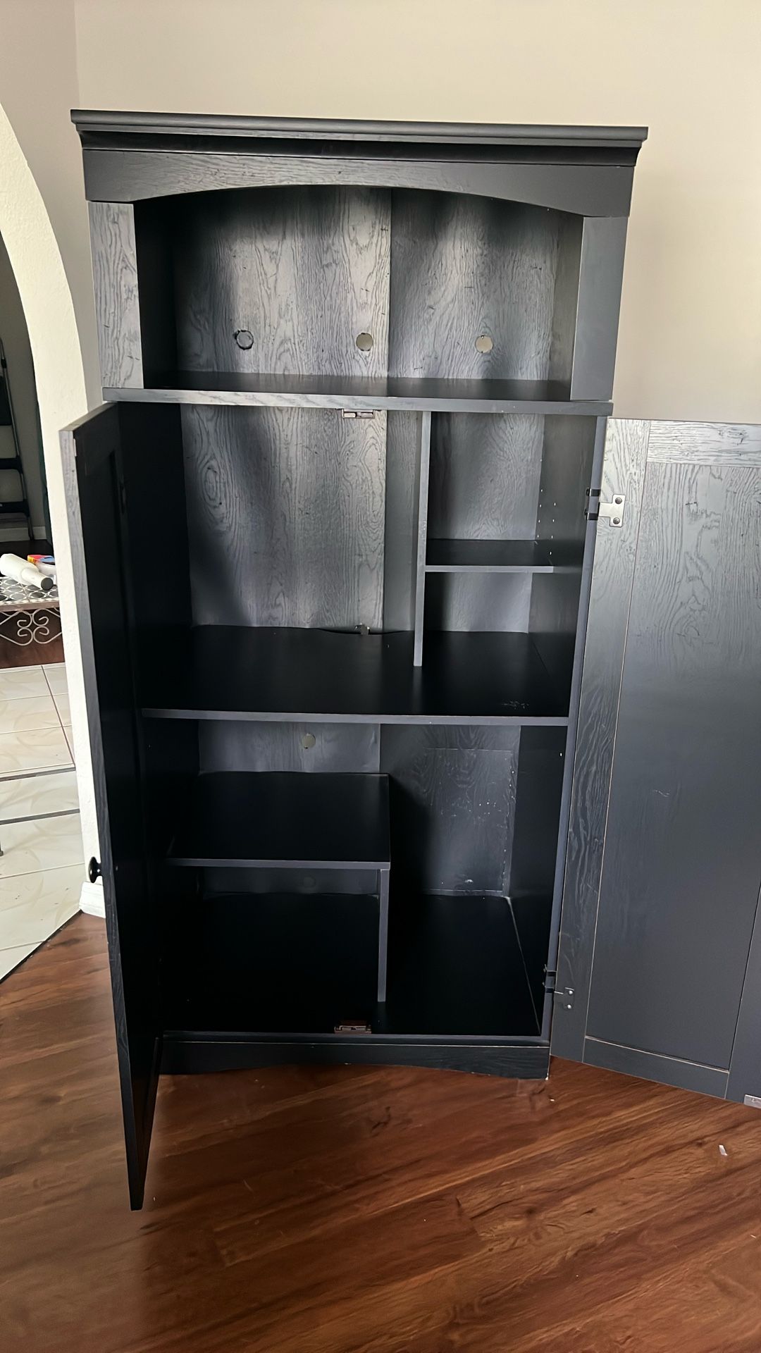Armoire Black Wood