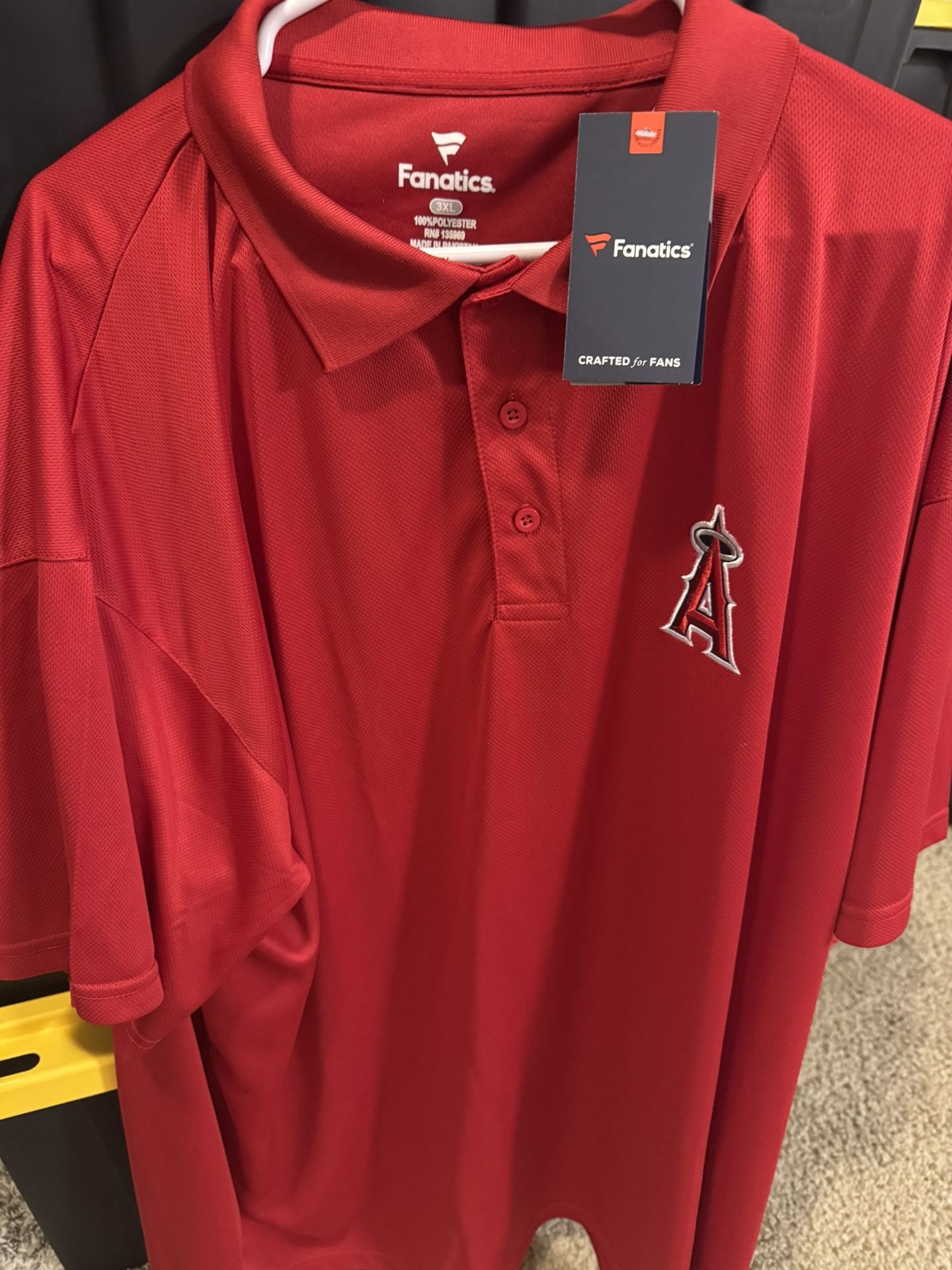 Anaheim Angels Polo Shirt 3xl
