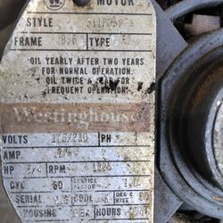 Two air compressor motors