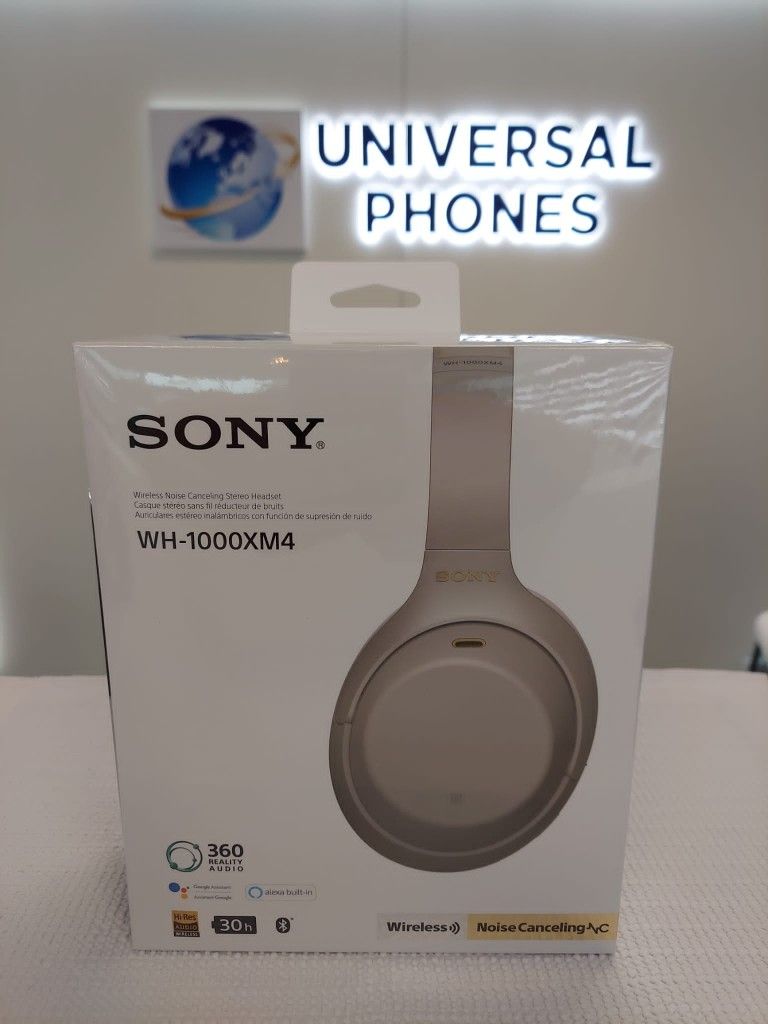 SONY WH1000XM4 BLUETOOTH HEADPHONES NEW IN BOX $1 DOWN TODAY REST IN PAYMENTS.NO CREDIT CHECK