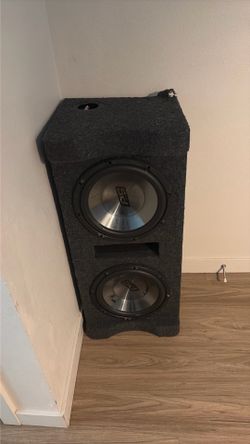 2 12 inch subwoofers