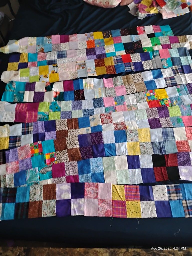 Pre Sewn Quilting Strips $20