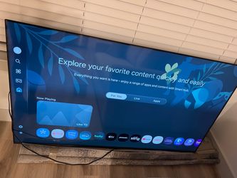 Samsung Smart TV 65 inch with rotating mount