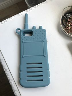 IPhone 7/8 plus silicone walkie talkie phone case