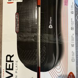 LifePro Vibration Plate Exercise Machine - Whole Body Workout Vibration Fitness Platform w/ Loop Bands - Home Training Equipment for Weight Loss & Ton