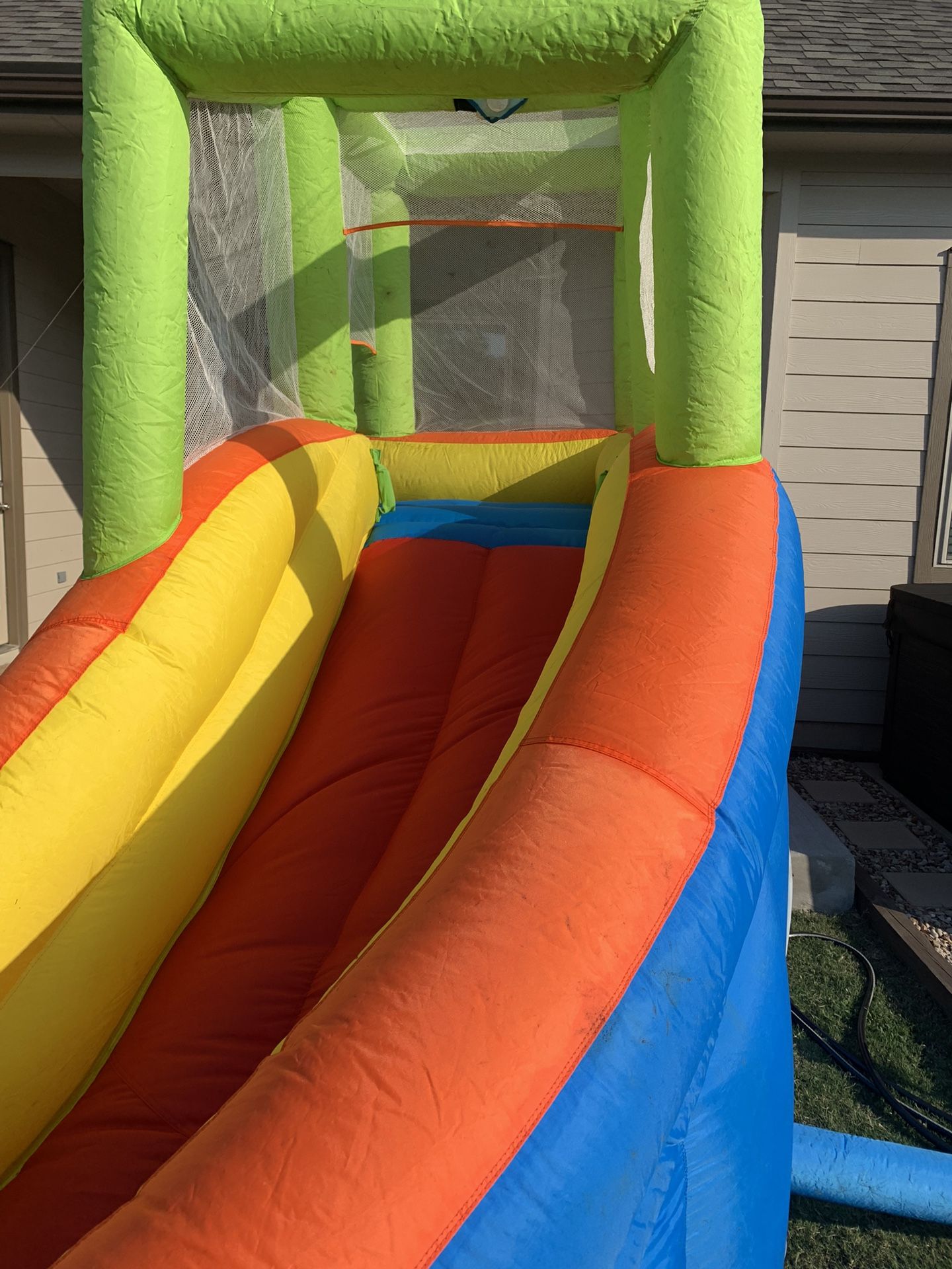 H2O Blow Up Pool/Slide for Sale in San Antonio, TX OfferUp
