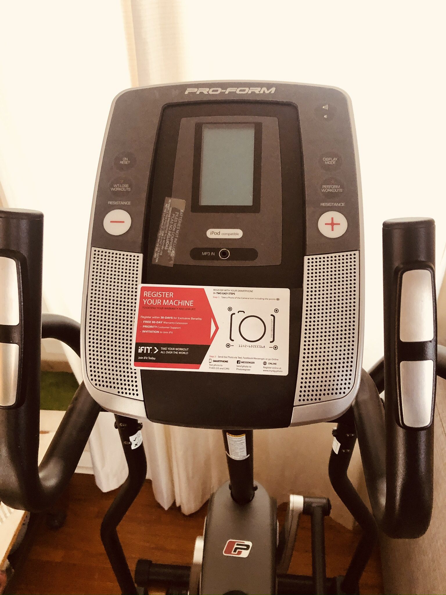 Elliptical Machine Pro Form