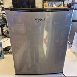 Whirlpool 2.7 cu ft Mini Refrigerator - Stainless Steel - WH27S1E $80