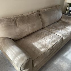 Large Tan Sofa