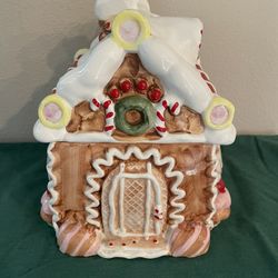 Vintage Gingerbread Cookie Jar