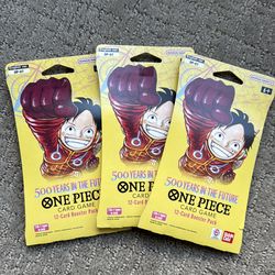 One Piece OP07 Sleeved Booster Pack