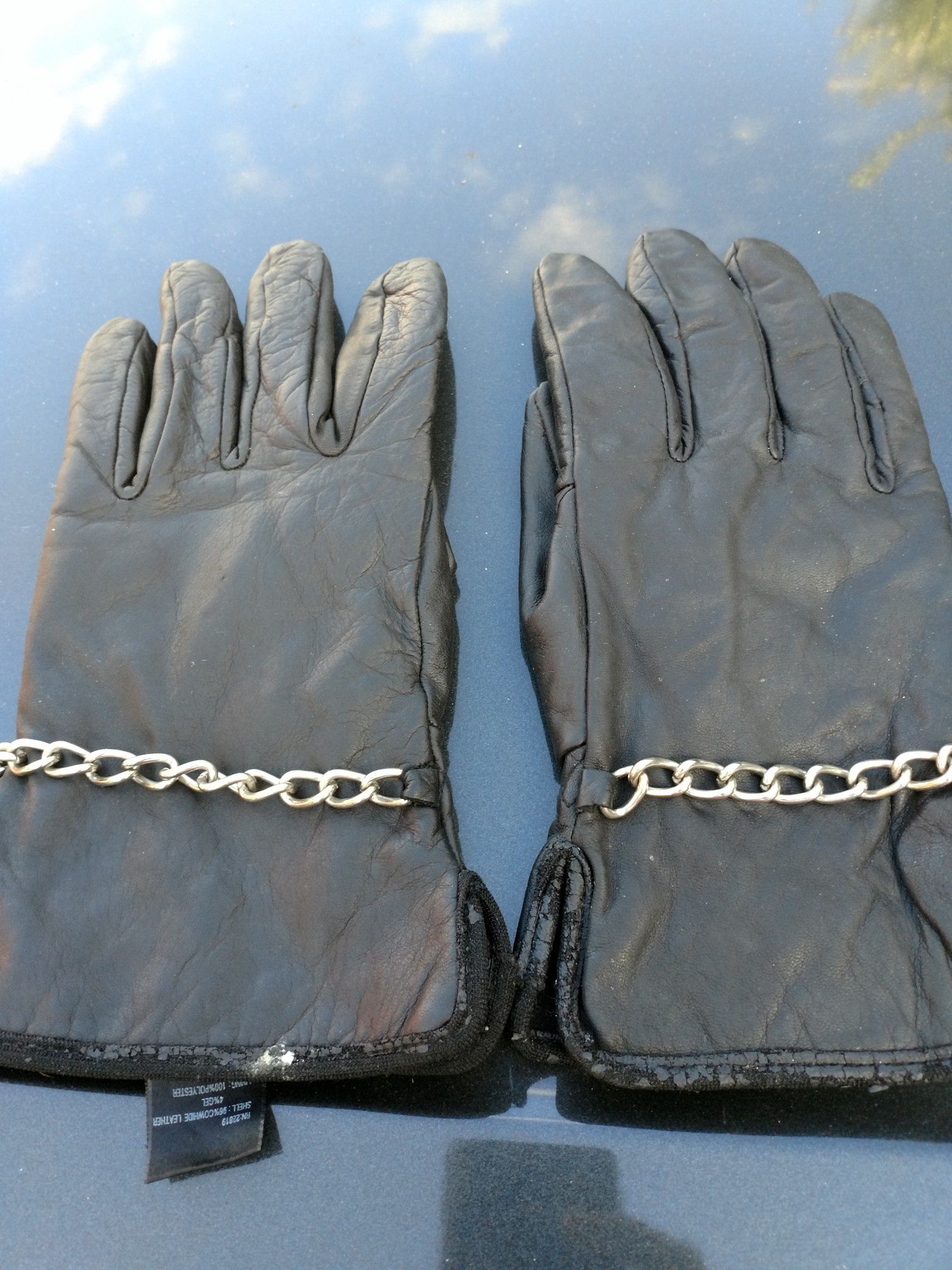 Women's leather Harley Davidson gloves