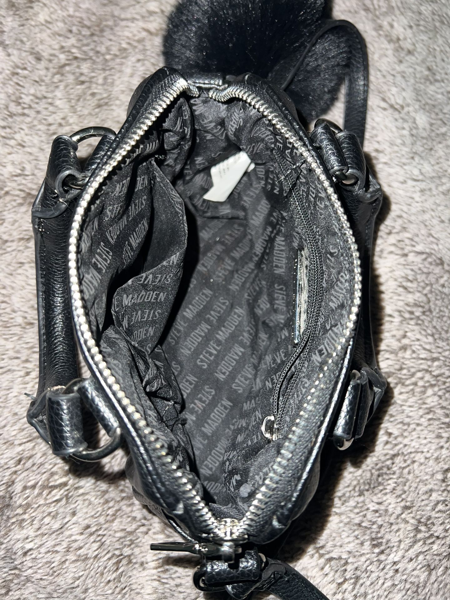 Black Steve Madden Mini Bag