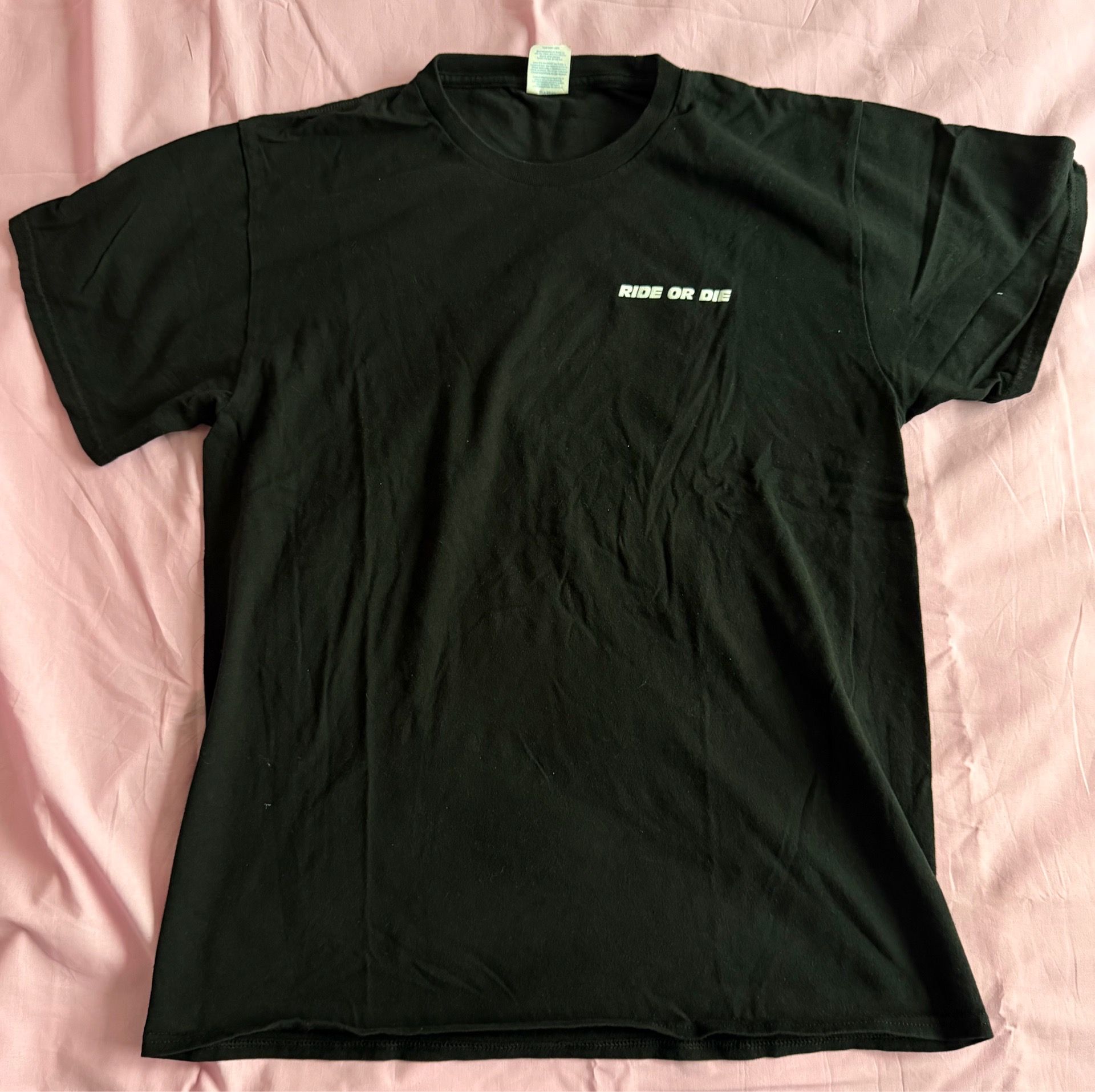 Fast and the Furious Movie T- Shirt Size: Large