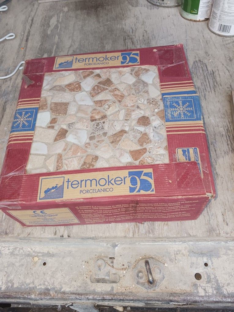 Beautiful Termoker Porcelanico Tiles 13×13. 24 Peaces