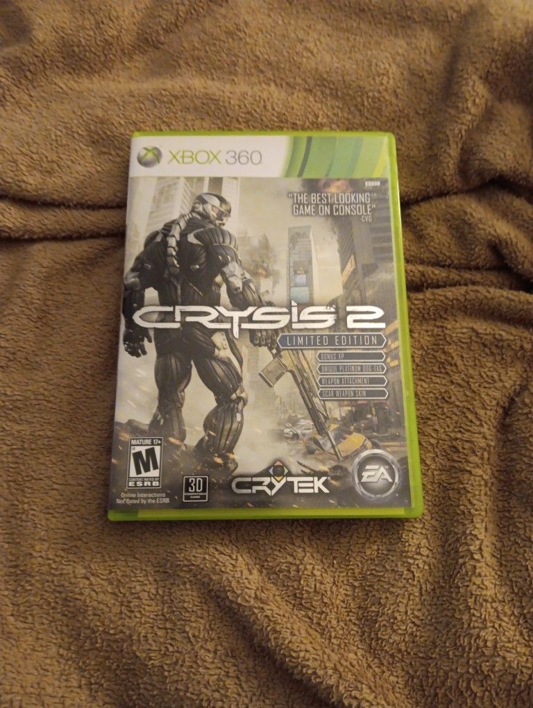Crysis 2 For Xbox 360