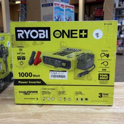 RYOBI ONE+ 18V 1000-Watt Max 12-Volt Automotive Power Inverter